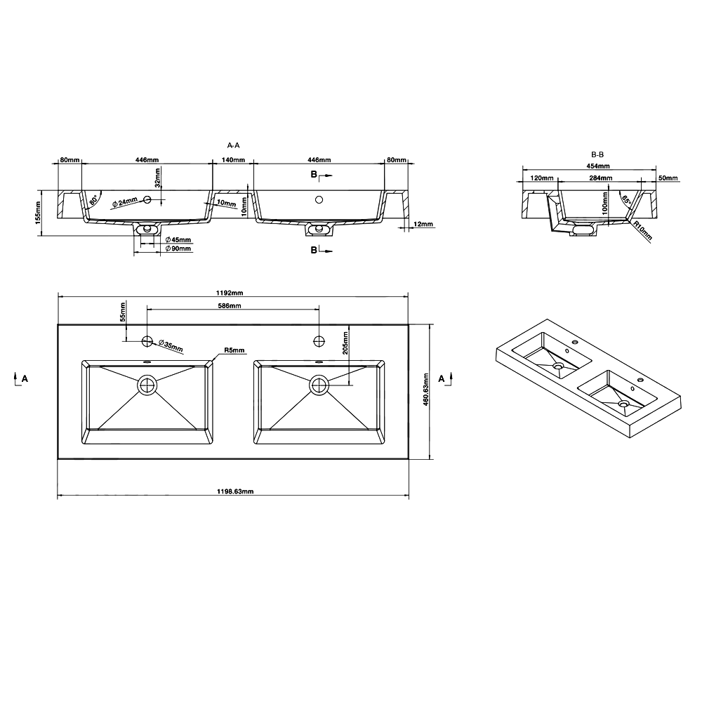 namizni umivalnik maxi 2