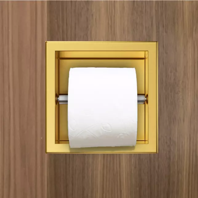 drzalo za wc papir zlato 4
